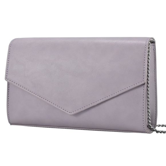 Clutch Purse, Evening Envelope Clutch Bag, Crossbody Foldover Pu :[ - Picture 1 of 5